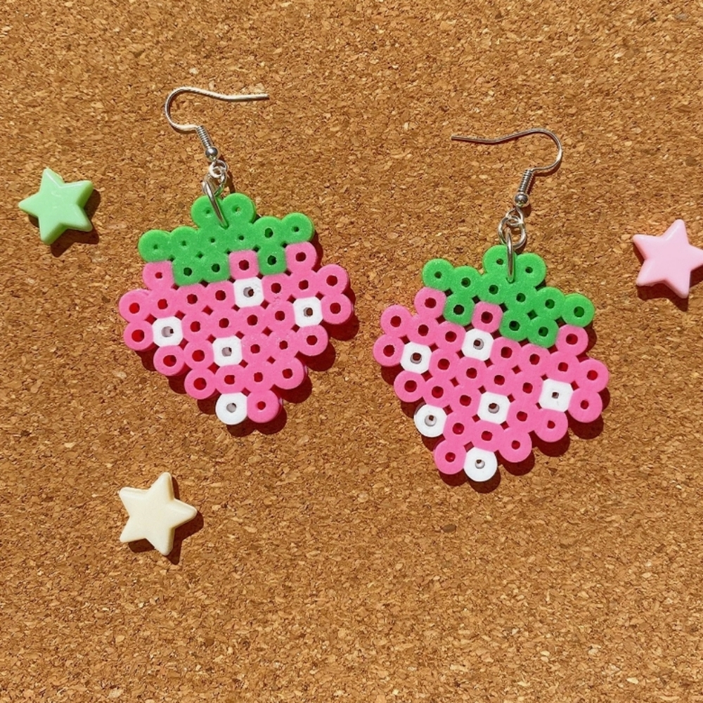 Strawberry earrings